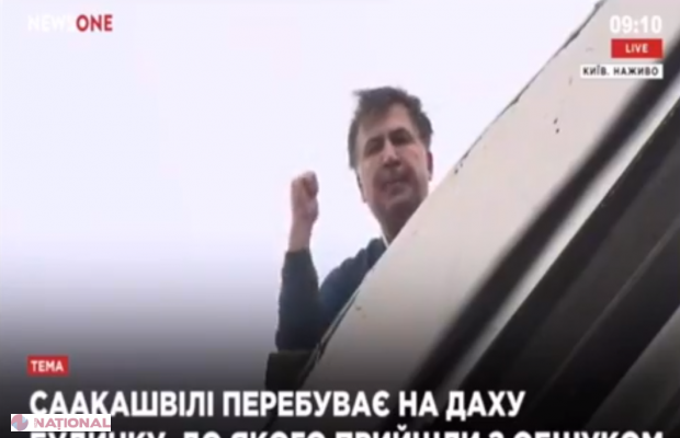 VIDEO, UPDATE // După ce a fost REȚINUT de SBU, Mihail Saakașvili a fost ELIBERAT de susținătorii săi