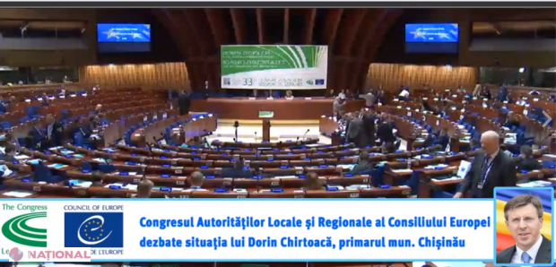 VIDEO // Congresul Autorităților Locale şi Regionale al Consiliului Europei CONDAMNĂ suspendarea din funcție a lui Dorin Chirtoacă și anunță monitorizarea „atentă” a cazului