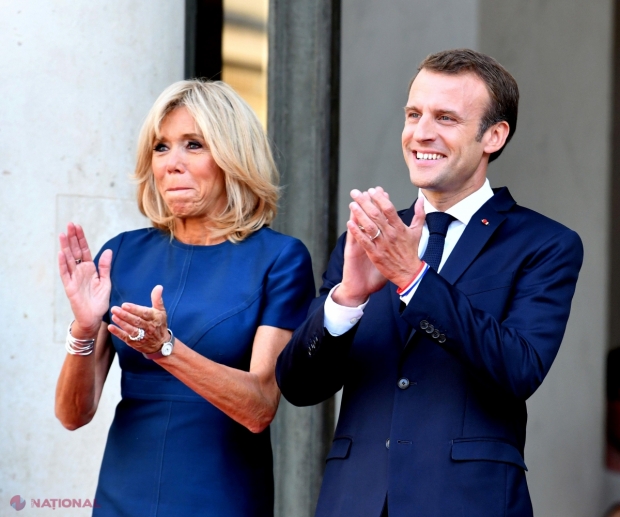 Brigitte Macron, fotografii incendiare cu bodyguardul. Iată cum a fost pozată