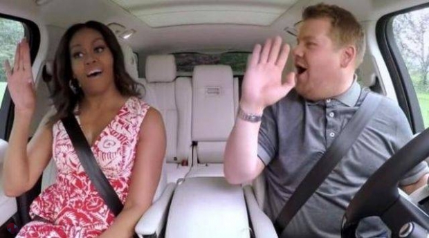Michelle OBAMA, karaoke în mașină: Clipul care a făcut senzaţie pe internet