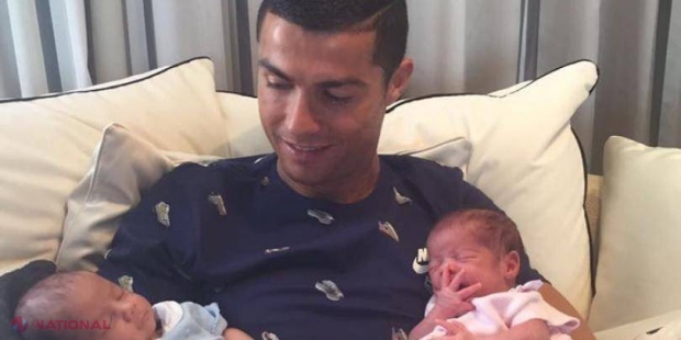 Atac fără precedent la adresa lui Ronaldo, după fotografia cu gemenii săi: „Aceste ființe umane au fost cumpărate”