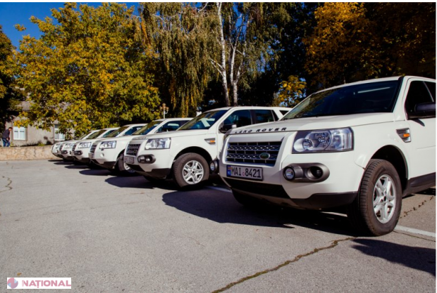 Șase „Land Rover”-uri de la EUBAM pentru Poliția de Frontieră și Serviciul Vamal