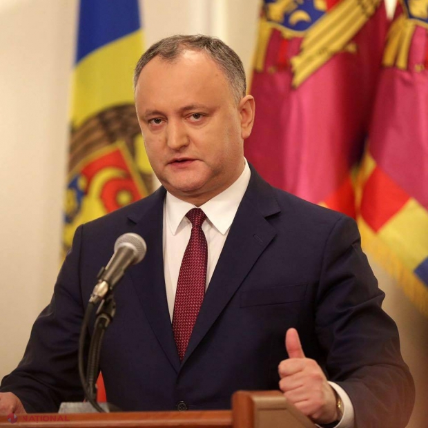 REACȚIA lui Dodon la avizul CC de a introduce LIMBA ROMÂNĂ în Constituție: „Putem organiza un referendum”