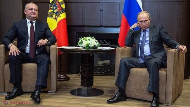 Presa rusă RÂDE de Dodon: „​Pentru această persoană, orice întâlnire cu Vladimir Putin este CRUCIALĂ”