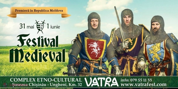 Festivalul Medieval, o premieră absolută pentru R. Moldova