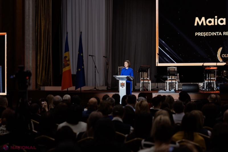 Maia Sandu elogiază excelența olimpicilor și îndeamnă la păstrarea legăturilor cu țara natală