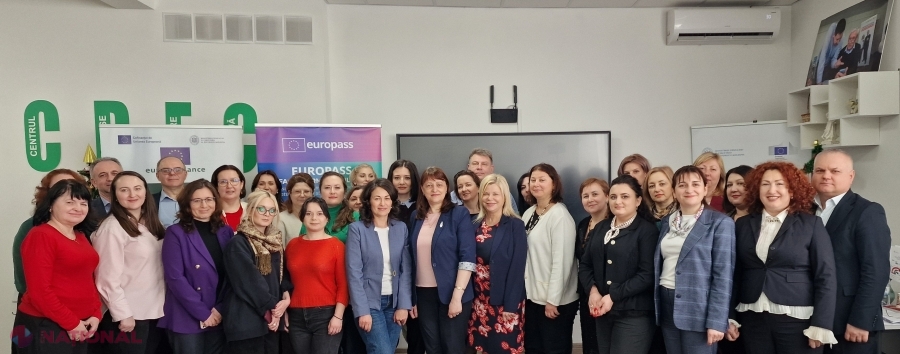 Atelier național pentru promovarea educației și recunoașterea calificărilor prin platforma Europass în Moldova