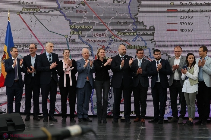 ÎNȚELEGERE // A treia line de interconectare electrică dintre R. Moldova și România, Strășeni - Gutinaș, va avea 190 km: Lucrările de construcție vor demara în 2025, cu suportul USAID