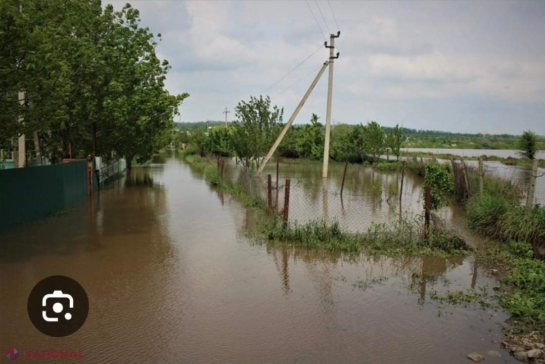 METEO // Risc de inundații din cauza ploilor abundente ce vor cădea miercuri şi joi pe teritoriul R. Moldova. Temperaturi mai mici cu 10 grade Celsius 