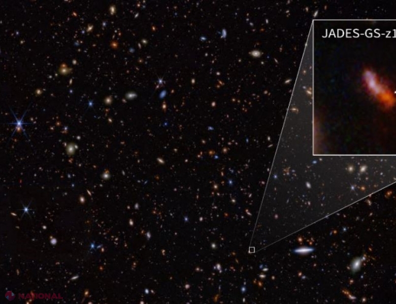 Telescopul spaţial James Webb a detectat cea mai îndepărtată galaxie din Univers. Strălucirea sa i-a uimit pe oamenii de ştiinţă