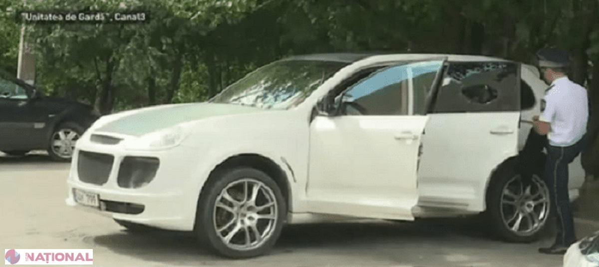 Șofer GHINIONIST din Chișinău! Hoții i-au spart „Porsche”-ul și i-au furat geanta cu acte și O SUTĂ DE MII de lei 
