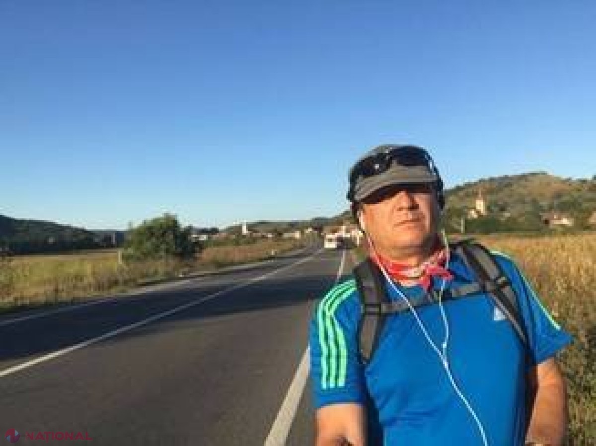 Un primar a plecat pe jos spre CAPITALĂ ca o formă de protest… 