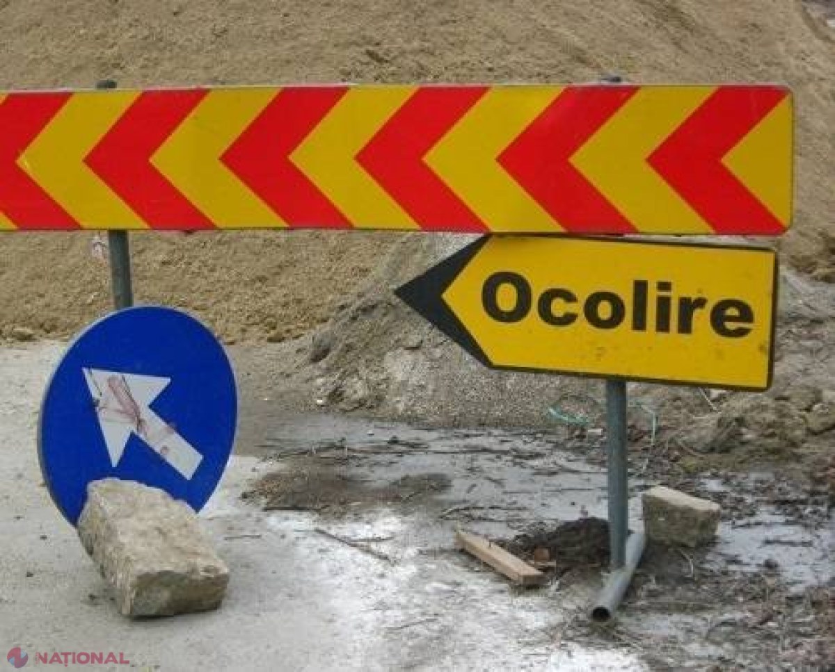 Atenție! Restricție de circulație pe o stradă din CENTRUL capitalei