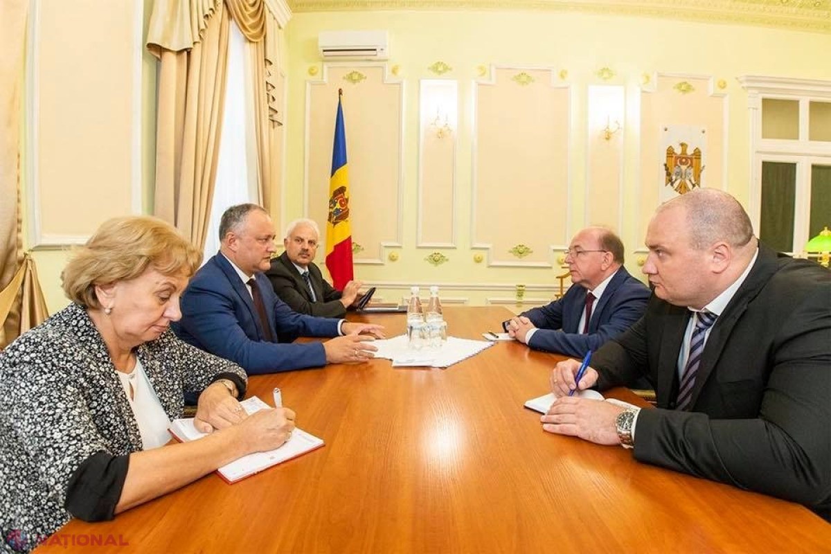 „Chestiuni organizatorice” între președintele Igor Dodon și Ambasadorul rus la Chișinău, Oleg Vașnețov