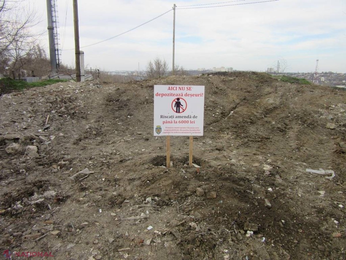 PANOURI noi în Chișinău: „Riscați AMENDĂ de până la 6 000 de lei”, scrie pe acestea
