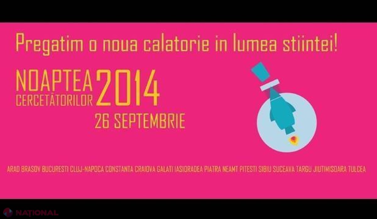 „Noaptea Cercetătorilor”, la Chişinău