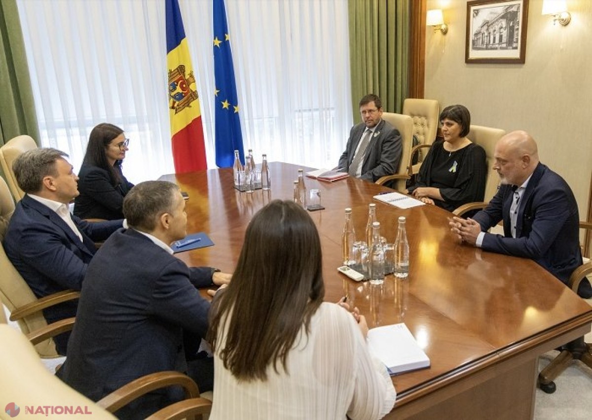 Premierul Recean solicită ajutorul Parchetului European, condus de Laura Kodruța Kovesi, în investigarea și urmărirea penală a infracțiunilor financiare și a corupției din R. Moldova