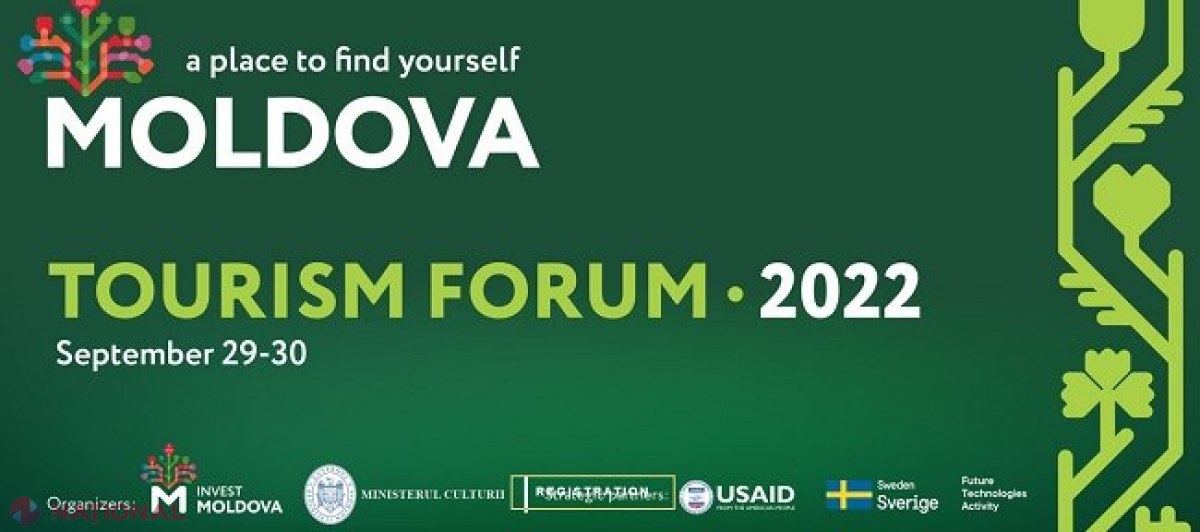 „Moldova Tourism Forum”: A doua ediție a celui mai important eveniment dedicat industriei turismului din R. Moldova, desfășurată la finele lunii septembrie