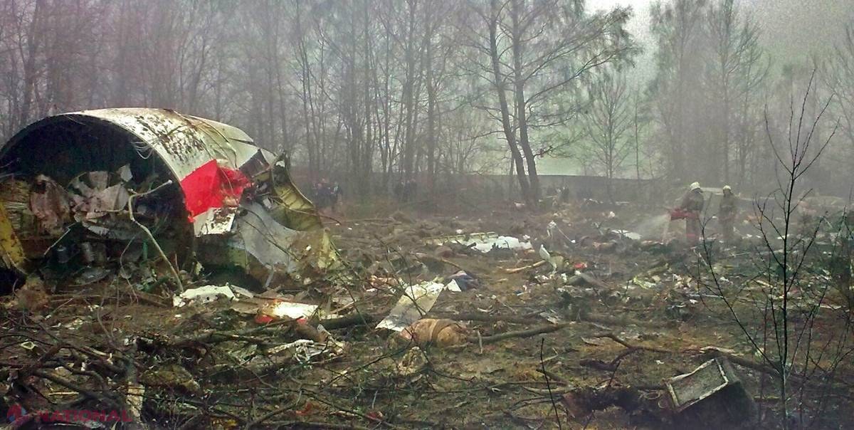 Polonia relansează varianta „ATENTATULUI” în cazul catastrofei aeriene din Rusia în care și-a pierdut viața Kaczynski 