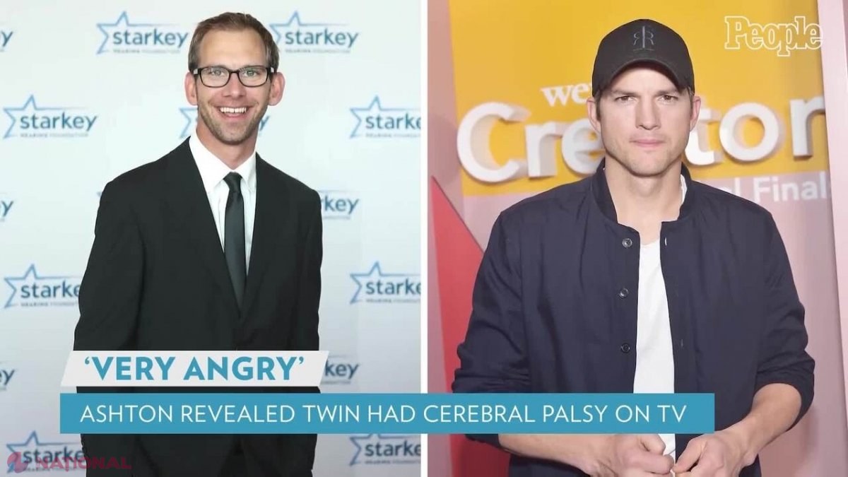 FOTO // Toți îl cunosc pe Ashton Kutcher, dar puțini știu că are un frate geamăn. Declarațiile care l-au deranjat pe fratele starului