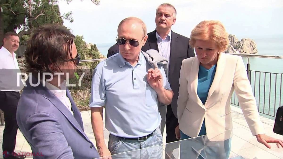 Vladimir Putin a vizitat Crimeea. Cum a reacționat Kievul