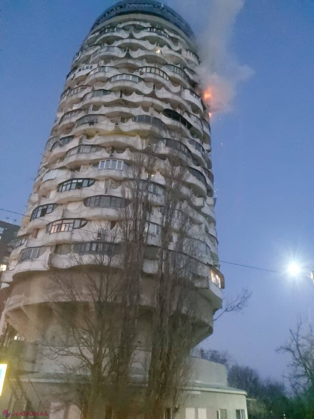 Incendiul din blocul ,,Romanița