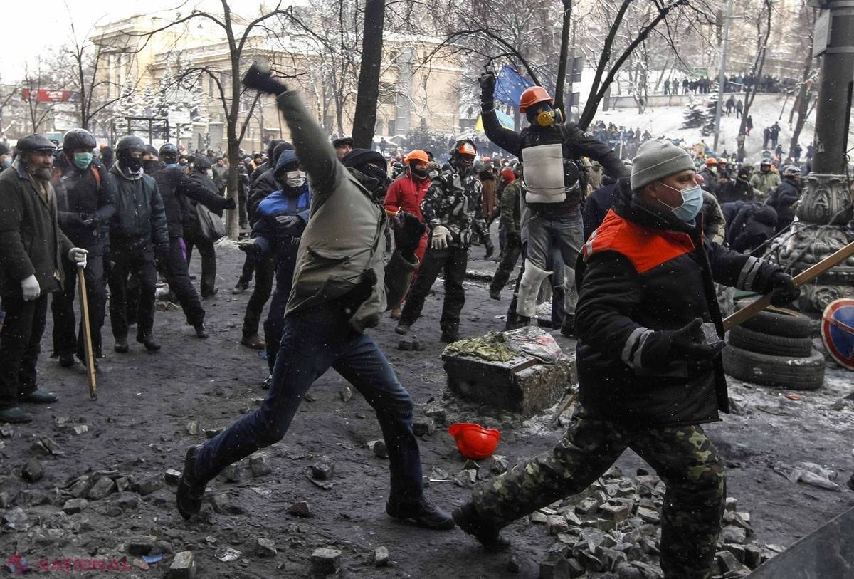 Societatea civilă din R. Moldova condamnă acțiunile violente din Ucraina: „Președintele și premierul se fac vinovați!”
