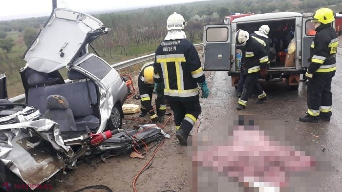 VIDEO // Accident groaznic la Cahul: Un bărbat a decedat pe loc, iar altul a ajuns în stare gravă la spital