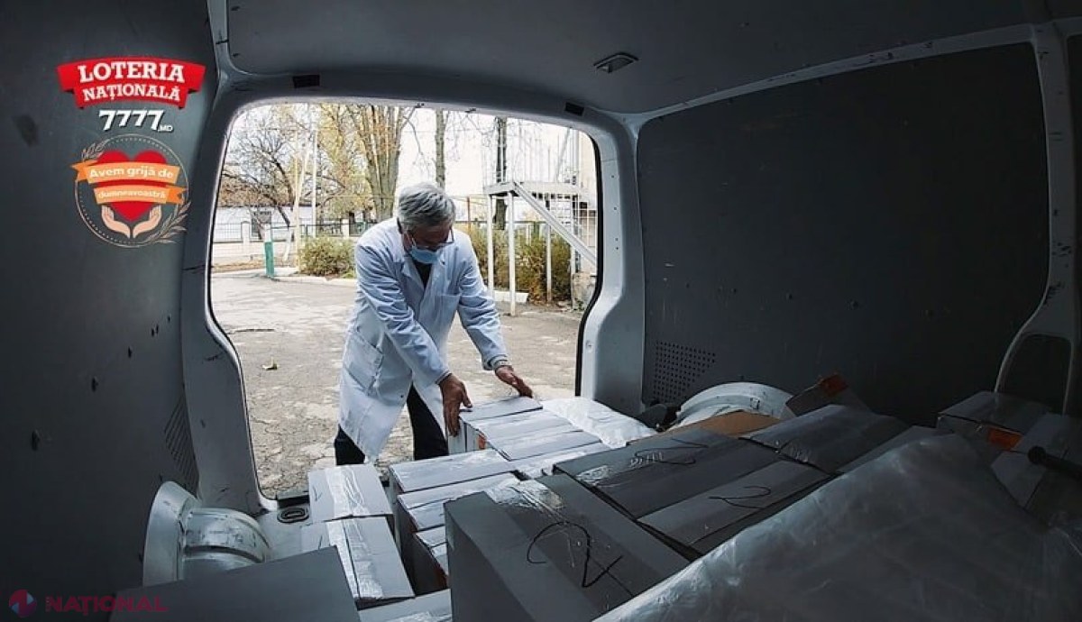 VIDEO, FOTO // Loteria Națională: Campania „Avem grijă de Dumneavoastră” a ajuns deja în 14 spitale raionale
