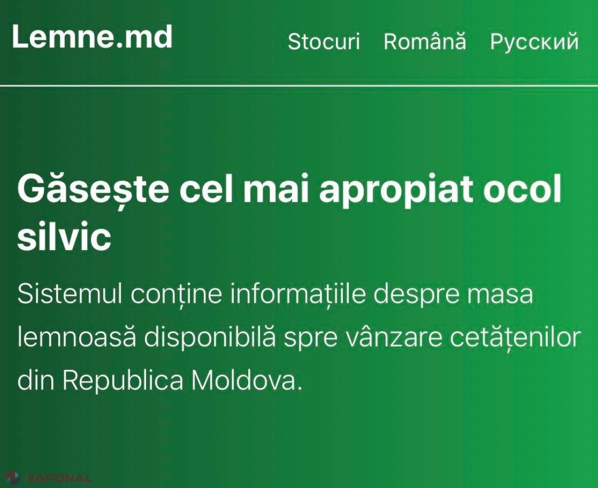 Portalul www.lemne.md, unul dintre motivele DEMISIEI ministrului Mediului, LANSAT. Informații UTILE despre lemnele de foc disponibile spre vânzare în R. Moldova și PREȚUL acestora