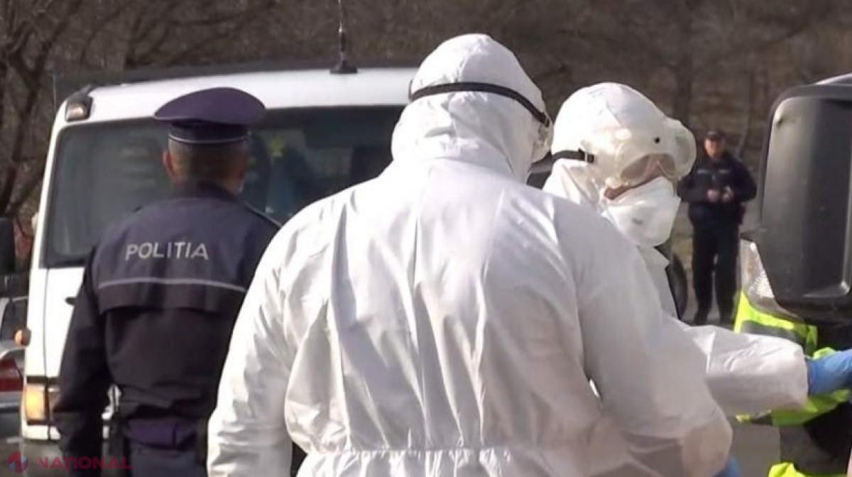 O femeie de la Cahul care a revenit din Franța și avea febră, dusă cu Poliția la spital: S-a baricadat în casă