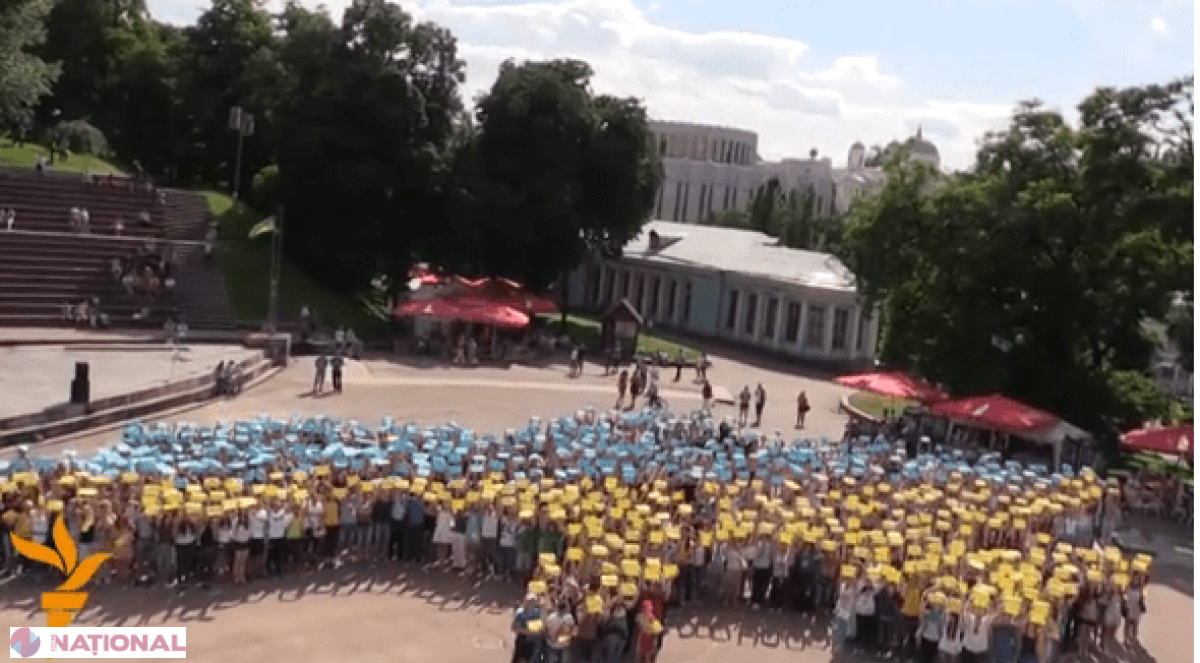 VIDEO // Protest INEDIT la Kiev