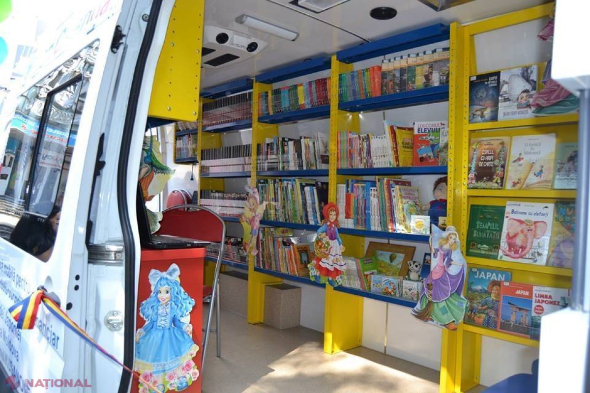 Bibliobusul, PREMIERĂ în R. Moldova