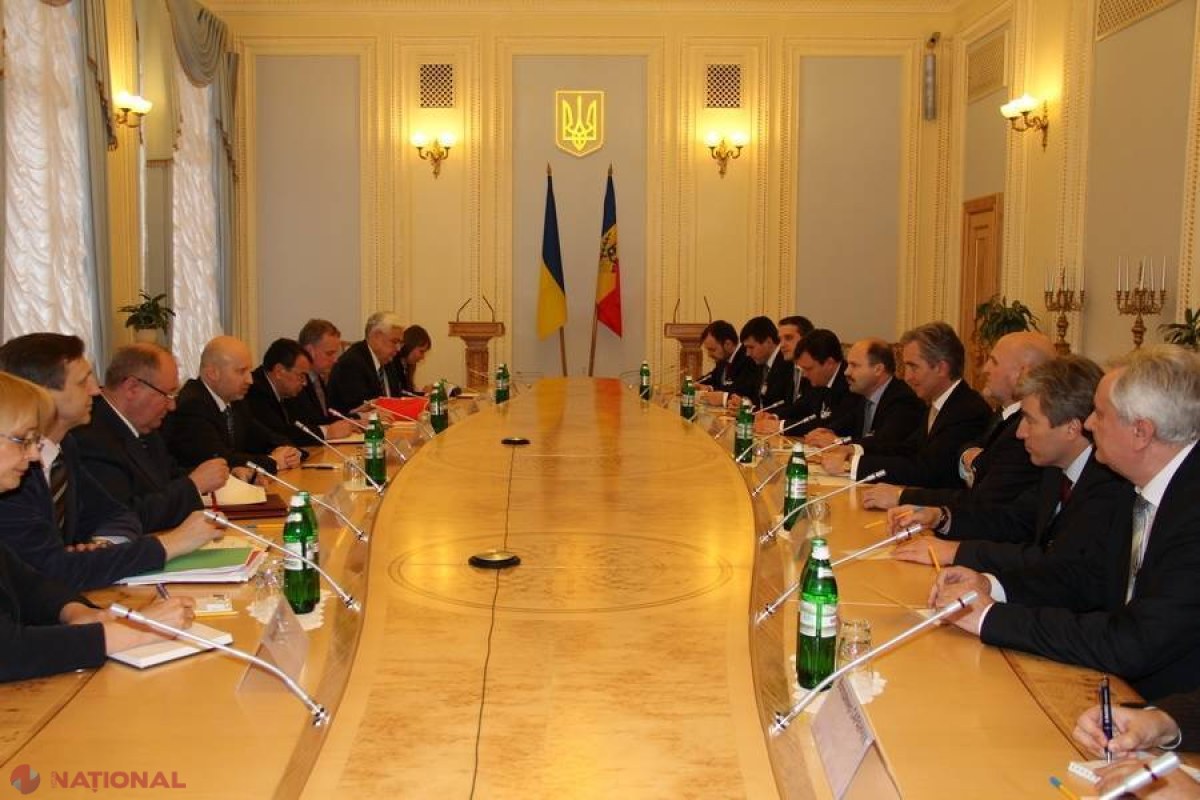 FOTO // Leancă a fost MĂGULIT de oficialii ucraineni: „Ne leagă o mare prietenie. Sunteţi prietenii noştri adevăraţi” 