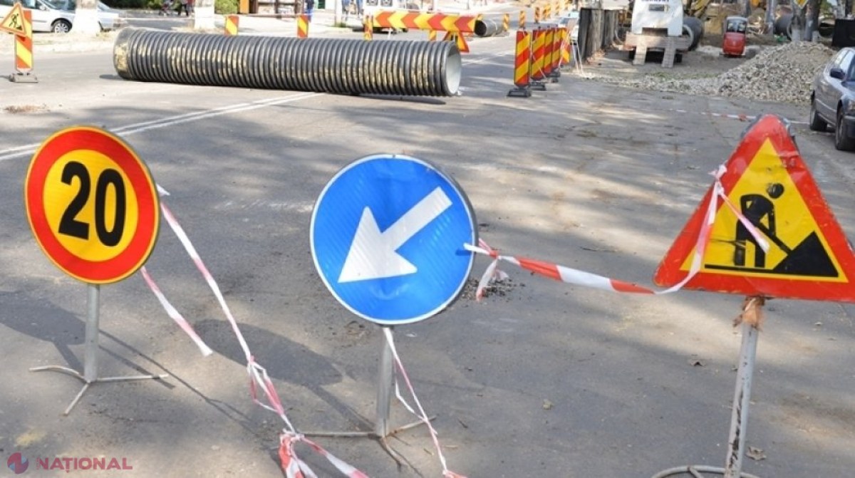 ANUNȚ // Traficul rutier pe o porțiune a străzii 31 august va fi SUSPENDAT până la sfârșitul lunii septembrie