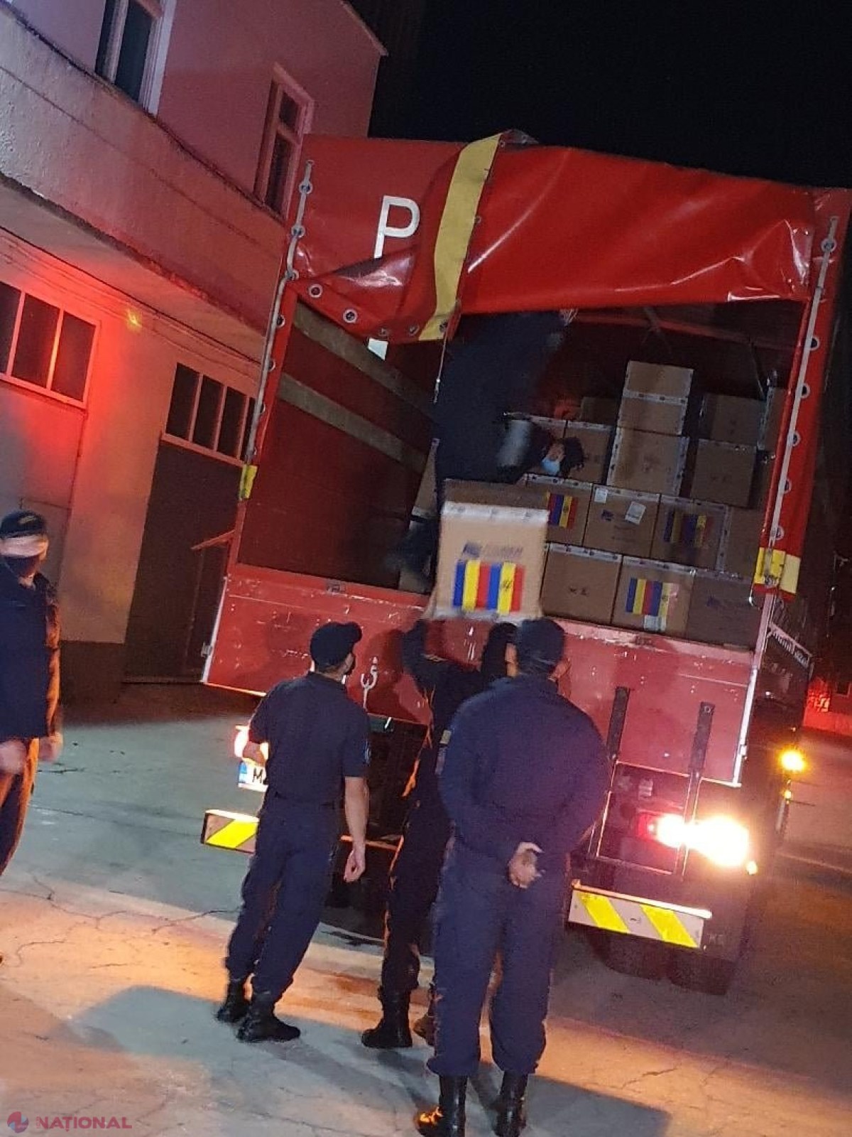 FOTO // Un nou gest de GENEROZITATE din partea României, pentru cetățenii R. Moldova. La Chișinău a ajuns donația de 100 000 de teste rapide antigen COVID-19