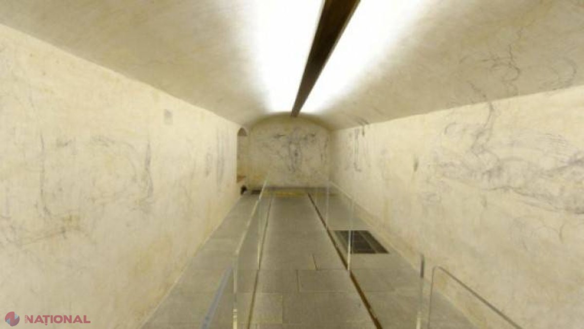 „Comoara” lui Michelangelo, ascunsă într-o sală secretă