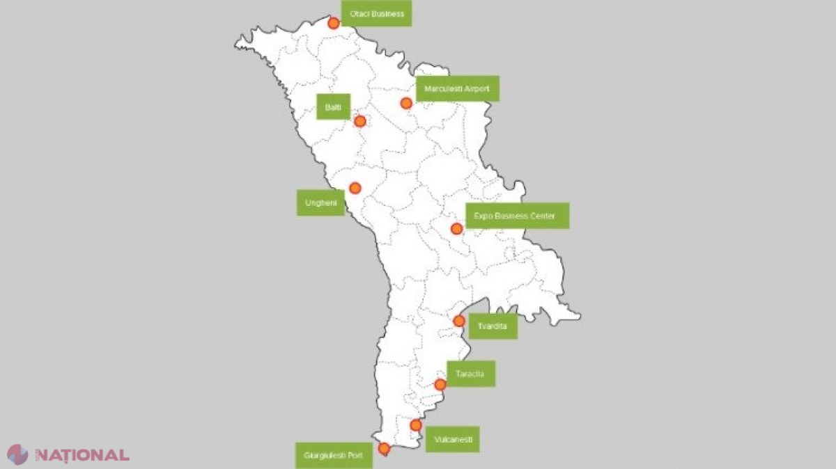 Volumul investițiilor în ZEL-urile din R. Moldova au constituit 348,6 milioane de dolari până la 1 ianuarie 2018, în creștere cu 22,7% față de anul 2017