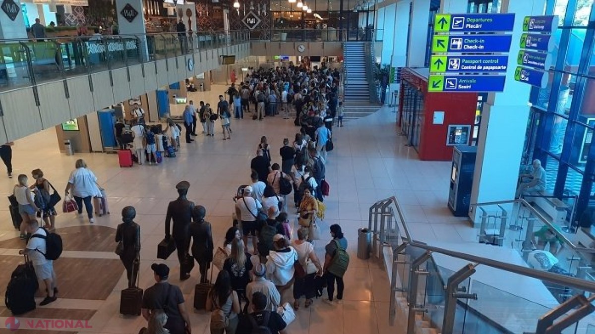 De ce se formează cozi mari la aeroport: Recomandările Poliției de Frontieră 