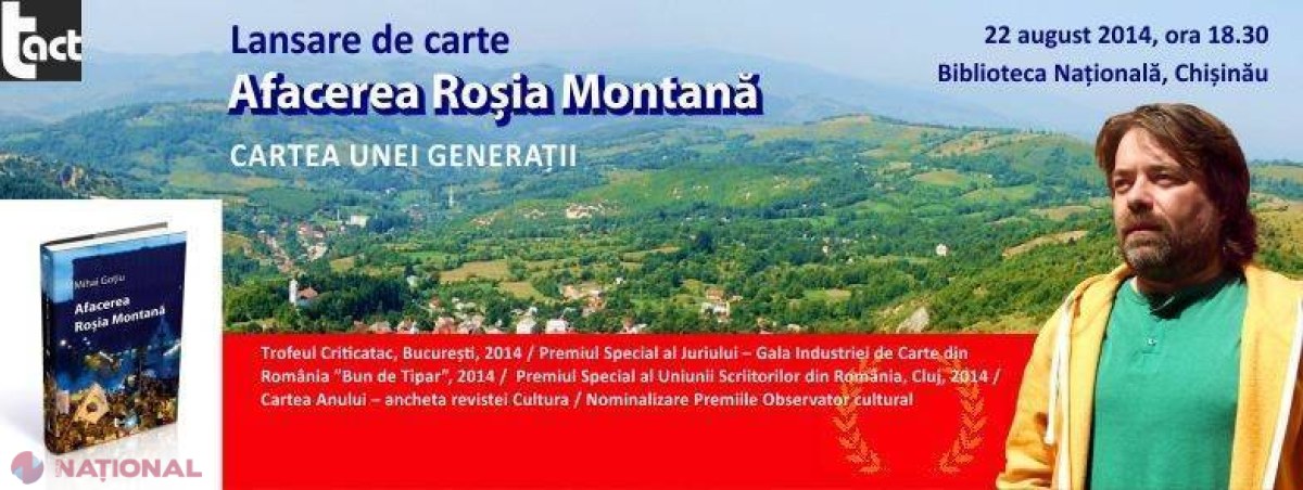 „Afacerea Roșia Montană”, la Chișinău