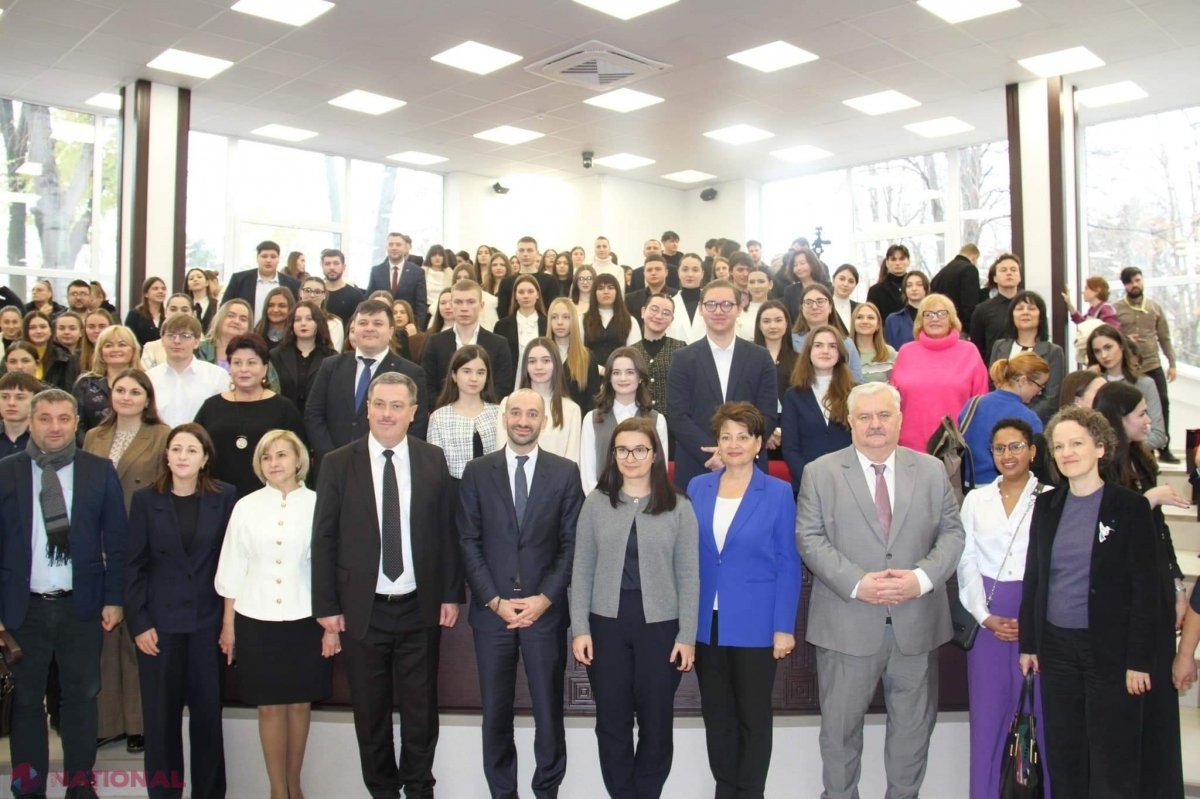 Ministrul de Externe al Franței delegat pentru Europa, discuții cu studenții USM de la filierele francofone: Proiecte pentru dezvoltarea profesională a tinerilor din R. Moldova 