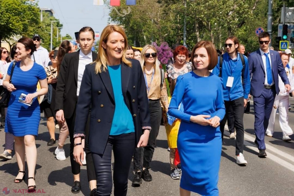 UE a oferit R.  Moldova încă 145 de milioane de euro. Roberta Metsola: ,,Moldovenii nu sunt singuri