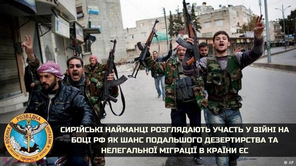 Ministerul ucrainean al Apărării susține că mercenarii sirieni trimiși de Federația Rusă în Ucraina ar fi fost mințiți: Unii refuză să mai lupte, iar alții s-ar fi sinucis