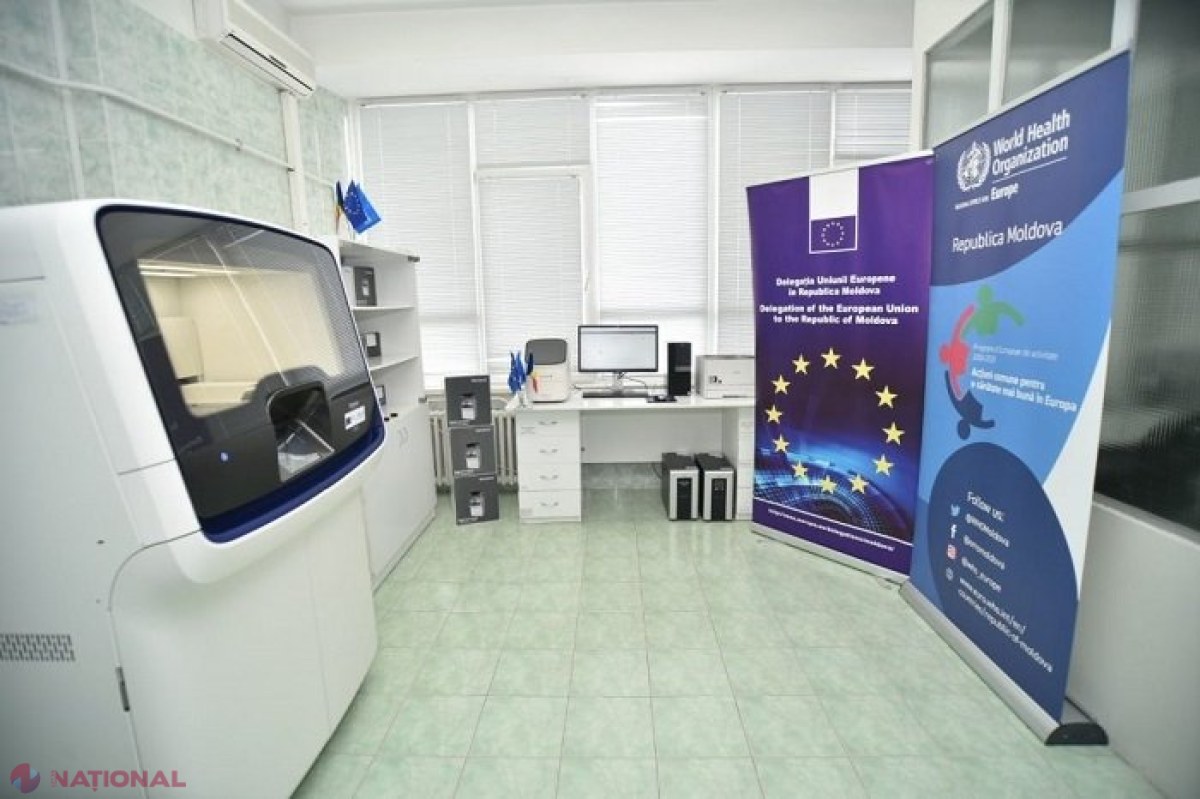 FOTO, VIDEO // Noile tulpini ale SARS-CoV-2 vor putea fi depistate și în R. Moldova: UE și OMS au procurat un echipament modern pentru R. Moldova, care va permite identificarea noilor variante ale coronavirusului