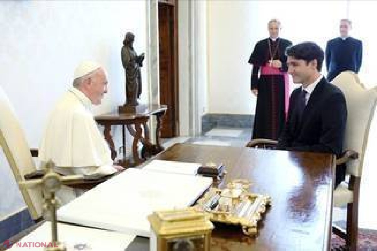 Premierul Canadei aşteaptă scuze de la Papa Francisc 