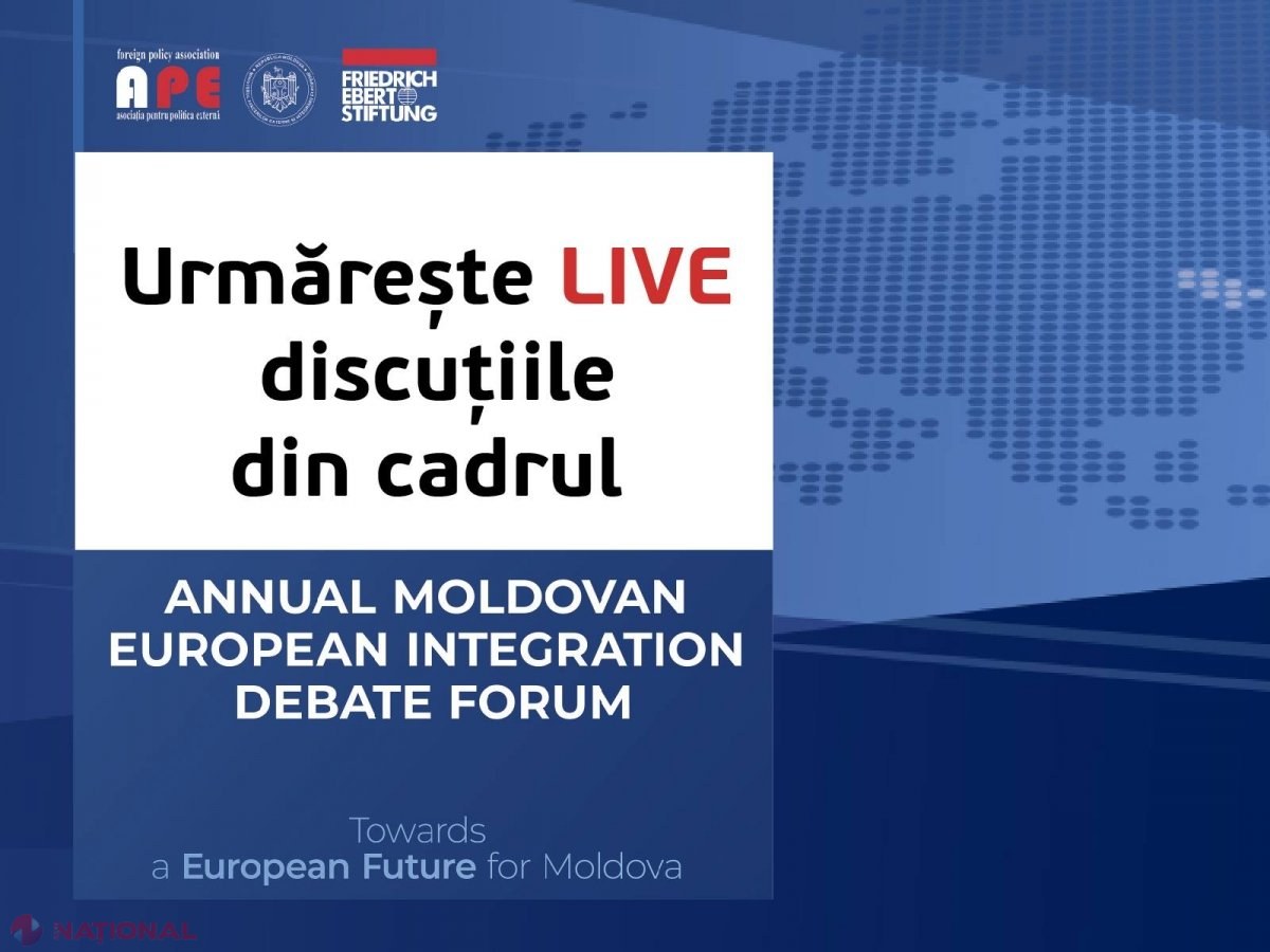 LIVE VIDEO // Annual Moldovan European Integration Debate Forum. Iurie Leancă: O perioadă TURBULENTĂ în relațiile UE - R. Moldova, dialogul nostru a ÎNCETINIT