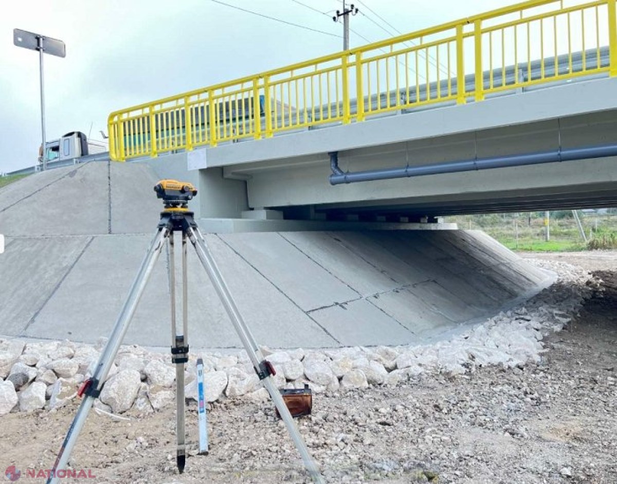  ​Drumul Chișinău - Orhei - Bălți, în reparații: Traficul rutier va fi suspendat începând cu 5 decembrie, fiind necesară demolarea pasajului peste calea ferată situat la km 132