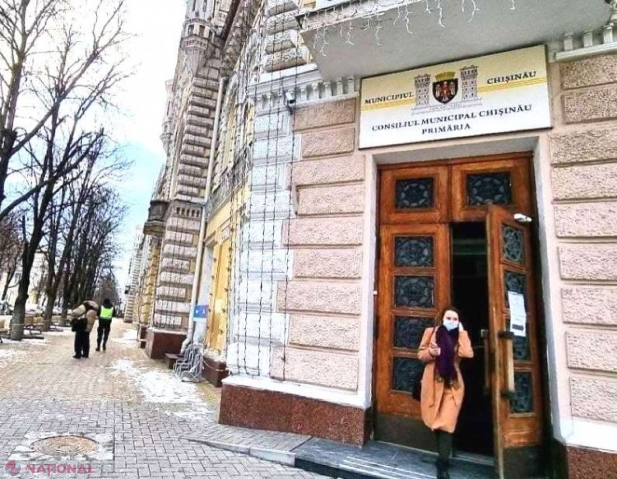 Acces RESTRICȚIONAT în Primăria Chișinău