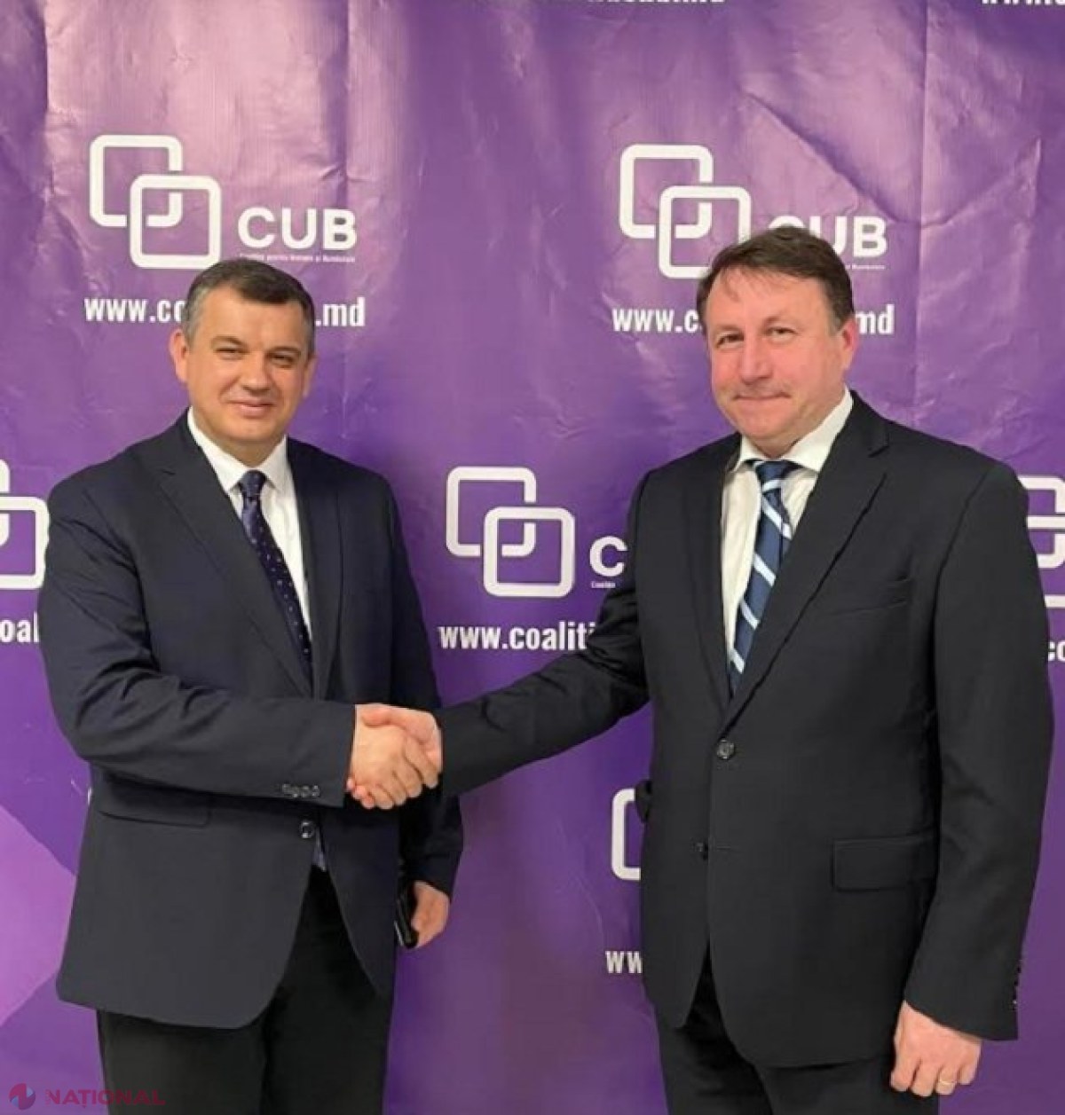 „Front comun”: CUB din R. Moldova și PMP din România, discuții despre consolidarea relațiilor de colaborare 