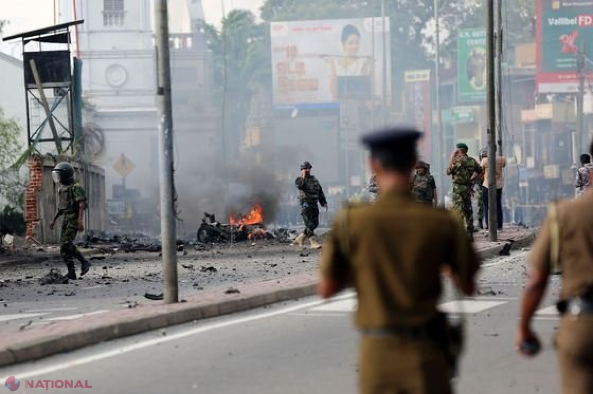 O nouă explozie, într-un oraş din apropierea capitalei din Sri Lanka